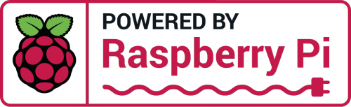 powered by raspberry pi